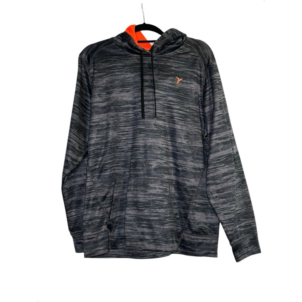 Old Navy gray long sleeves hoodie sweatshirt size large
